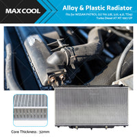 RADIATOR Fit NISSAN PATROL GU Y61 2. 8L 3. 0L 4. 2L TD42 Turbo Diesel AT MT 1997 UP