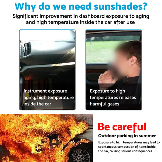 6 Layer WindScreen Sun Shade Suitable For Volkswagen Amarok 22-25 UV Protection