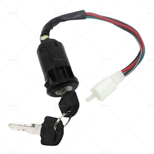 4 Wire Ignition Key Barrel Switch 50cc 110cc 125cc 250cc PIT Quad Dirt Bike ATV