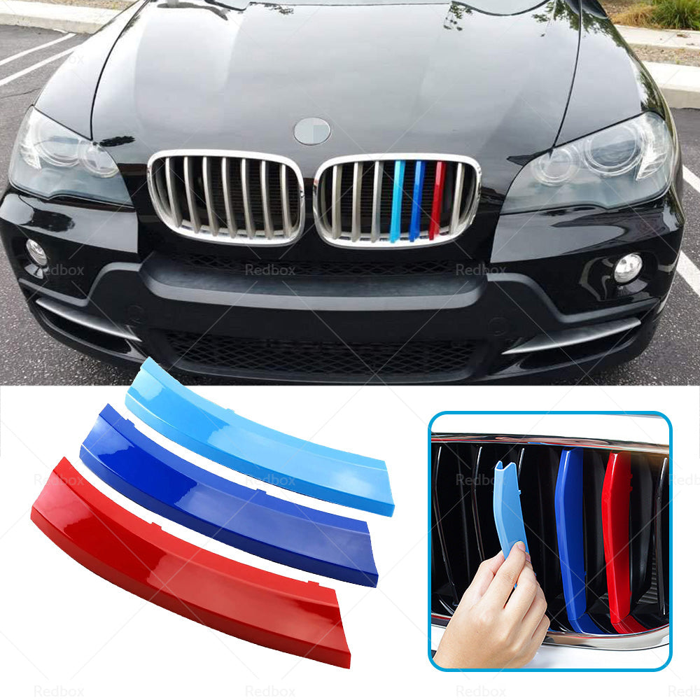 Kidney Grill Grille 3 Color Cover Clips Suitable For BMW X5 E70 M-Tech 08-13