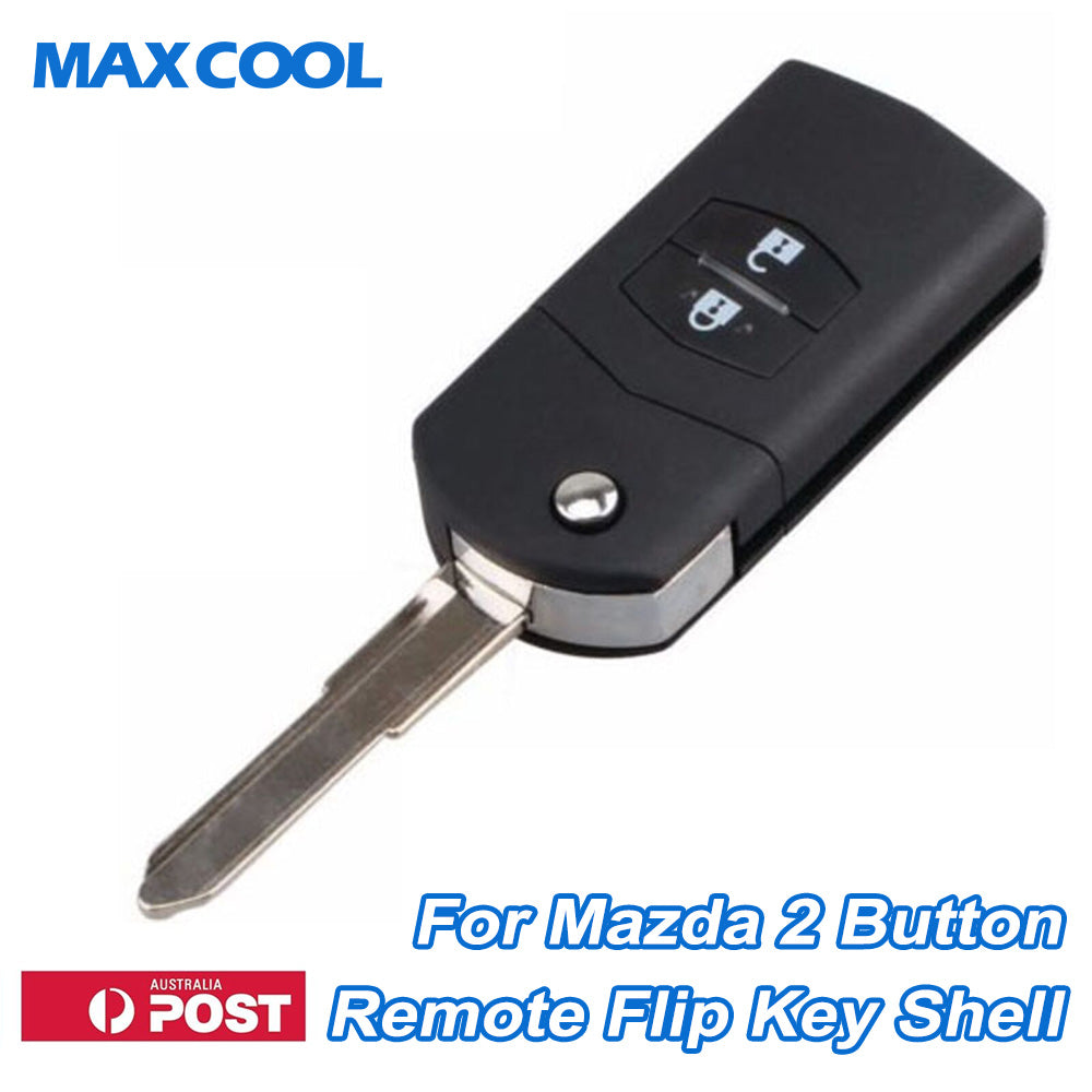 2 Button Remote Flip Key Casr Shell Suit For Mazda 3 5 6 RX7 RX8 BT50 For 1Pc