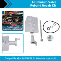 Valve Rebuild Repair Aluminium Kit Suitable for BMW DISA Fix Overhaul M54 3. 0