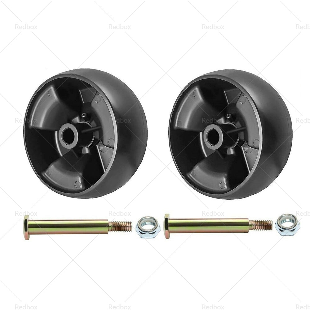 2x 5 inch  Universal Deck Wheels for Murray Rover Ride on Mowers 425620x92A 42581x50D