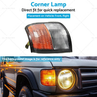 {{ RH Driver Side Corner Signal Light Suitable For Mitsubishi Pajero Montero 93-96 }} - Buy Car Parts Online at {{ Kaka Auto Parts }}.