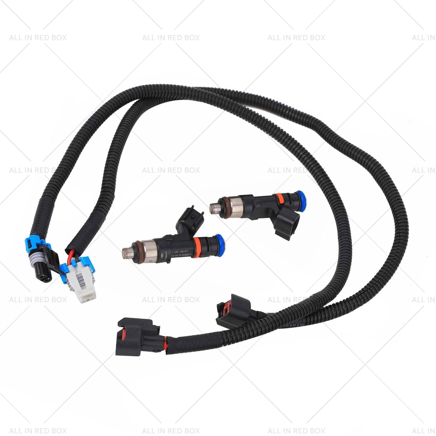 2PCS Fuel Injector Harness Set Suitable for Polaris Ranger XP 800 10-17 1204318