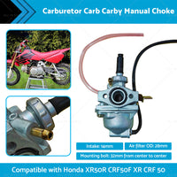 PZ14mm 32mm Carburetor Carb Carby Manual Choke Suitable For Honda XR50R CRF50F