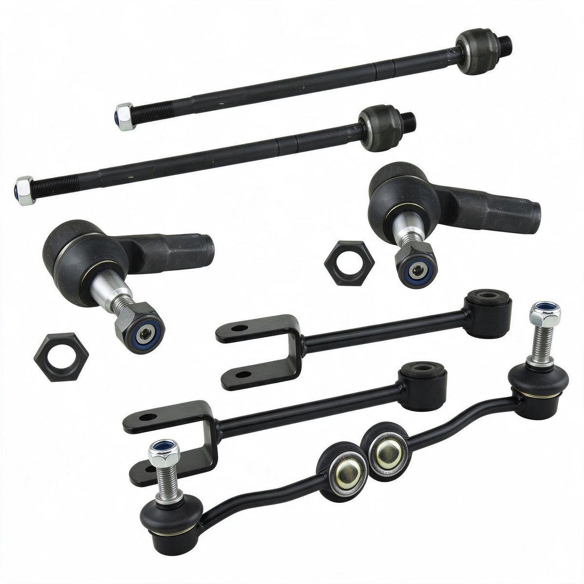 Inner Outer Tie Rod End Sway Bar Link Kit Suitable for Mercedes Sprinter Van - BD2