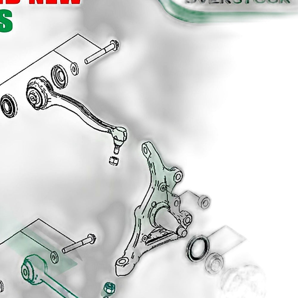 Front Lower Left Right Control Arms Suitable for Mercedes CLK-Class C209 A209 - XQ1