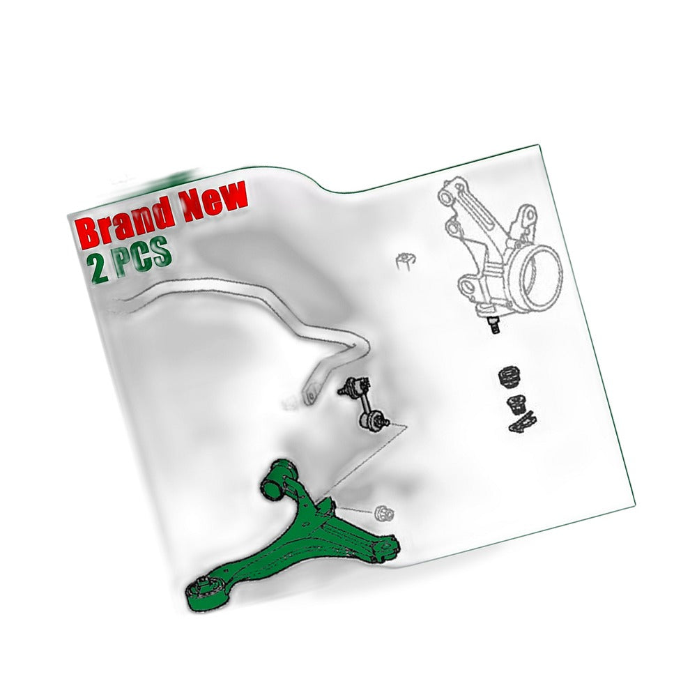 Front Lower Left Right Control Arms Suitable for Honda CR-V RD4 RD7 2001-2006 - BD2