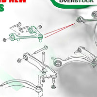 Front Upper Left Right Control Arm Suitable for Land Rover Range Rover Velar - XQ1
