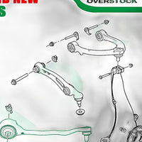 Front Lower Left Right Curved Control Arms Suitable for Land Rover Range Rover - XQ1