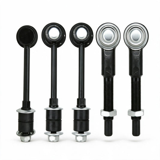5PCS Tie Rod End Stabilizer Sway Bar Link Kit Suitable for Nissan Patrol GU Y61 - ZT2