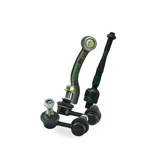 Inner Outer Tie Rod End Sway Bar Link Kit Suitable for Nissan Navara D40