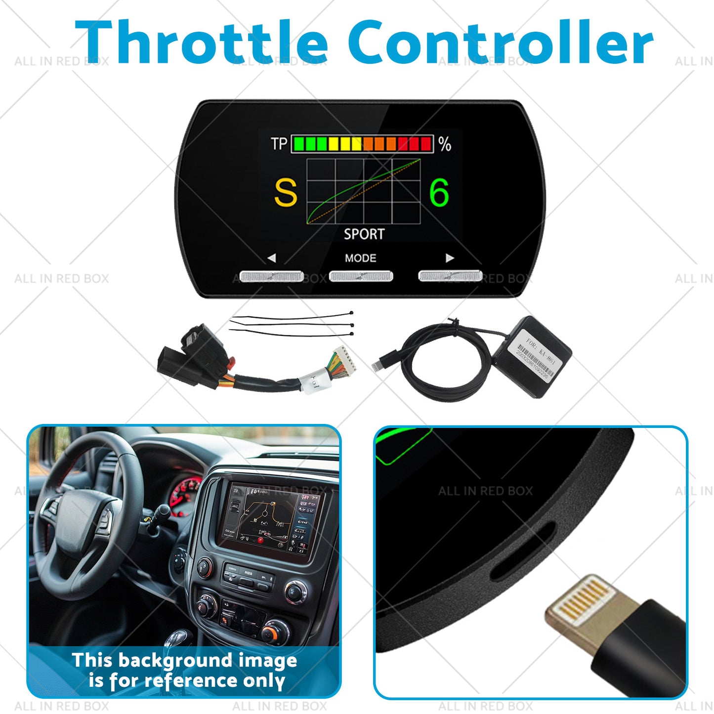 Electronic Throttle Controller Suitable for Nissan Qashqai 2007-2019 14 Modes