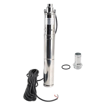 compare product 48V 750W MPPT Solar Water Pump 3in Screw Submersible Bore Pump Deep Well 140M