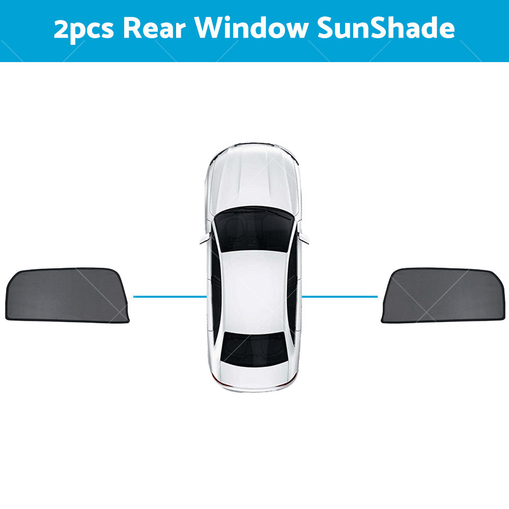 4PCS Front Rear Magnetic Car Window Sun Shades Suitable For Ford Ranger PX2 3