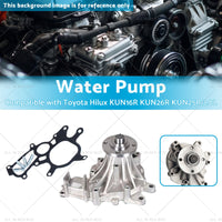 1KD-FTV Water Pump Suitable for Toyota Hilux KUN16R KUN26R KUN25R 3. 0L 05-13