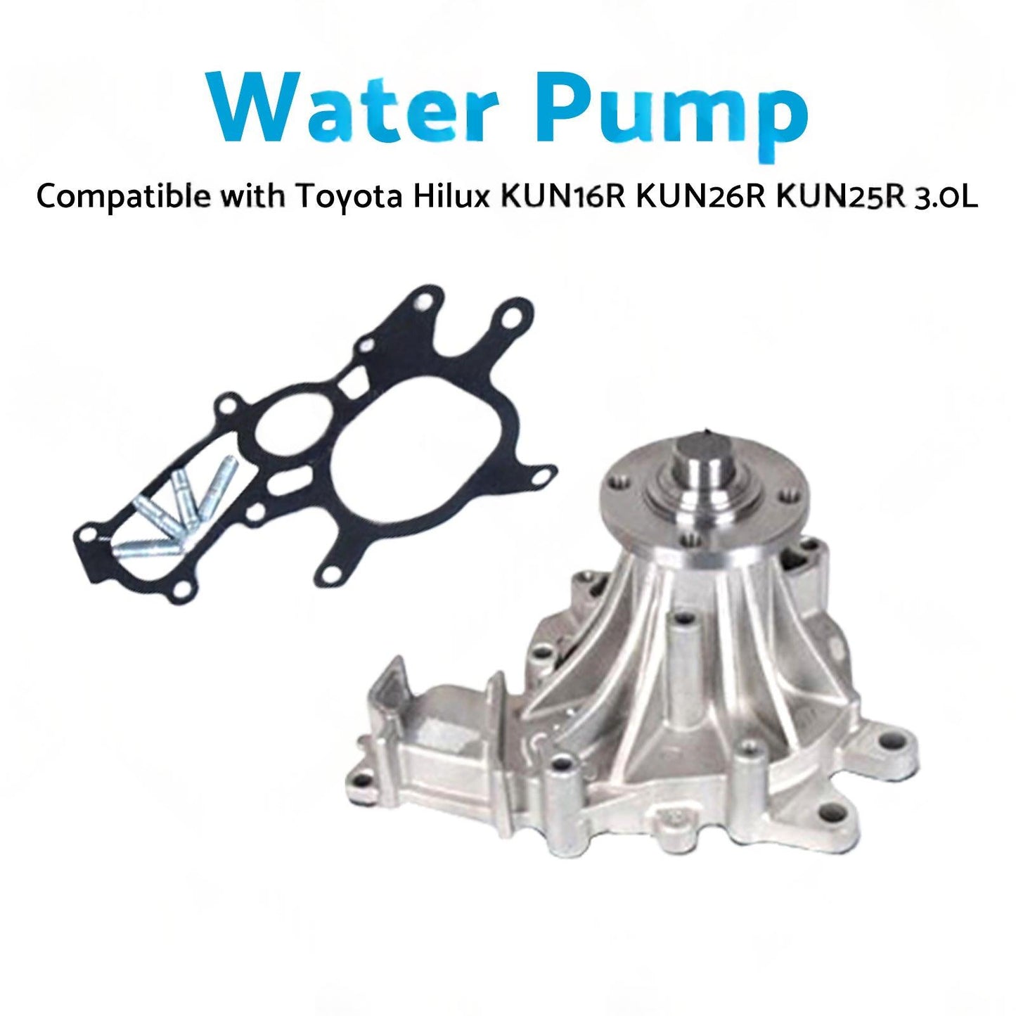 1KD-FTV Water Pump Suitable for Toyota Hilux KUN16R KUN26R KUN25R 3. 0L 05-13