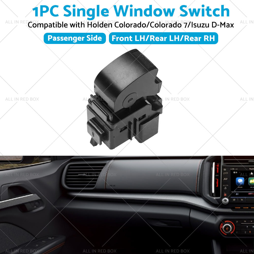 Single Power Window Control Switch Suitable for Holden Colorado RG Isuzu D-Max