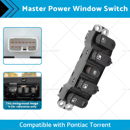 Master Power Window Switch Suitable for Pontiac Torrent 06-09 22723794 1S13640