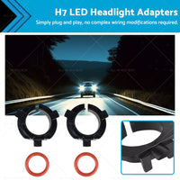 H7 LED Headlight Holder Adapter Clip Suitable For Hyundai Nissan KIA Mitsubishi