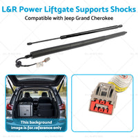 L and R Power Liftgate Supports Shocks Suitable for Jeep Grand Cherokee 14-22