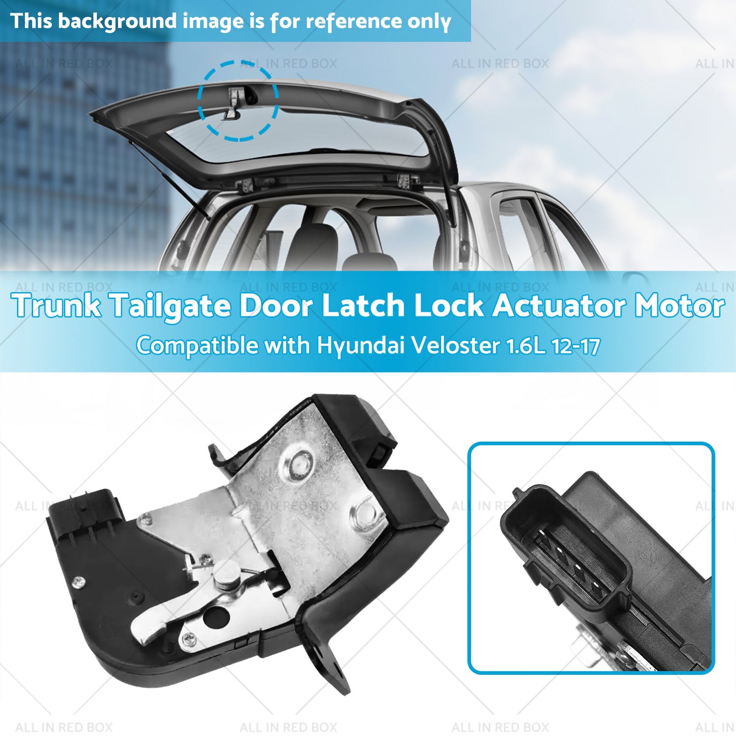 Tailgate Door Latch Lock Actuator Motor Suitable For Veloster Hyundai 1. 6L 12-17