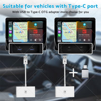 USB Wireless CarPlay Adapter Dongle For Apple iOS Car Auto Navigation Player