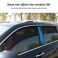 4x Magnetic Car Window Privacy Sun Shades Suitable For Ford Ranger PX2 3 2015-now