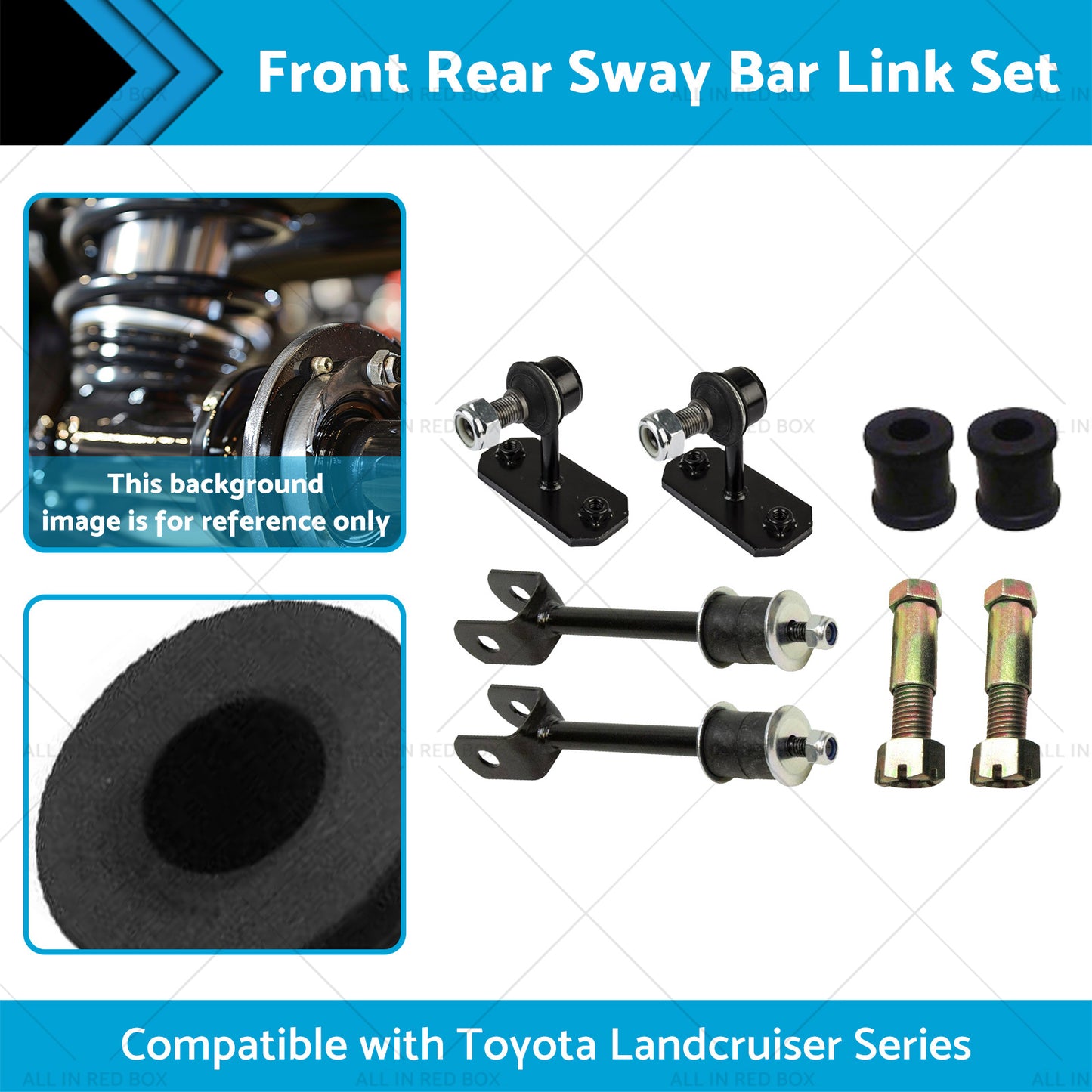 {{ Front Rear Sway Bar Link Set Suitable for 80-105 Toyota Landcruiser Series }} - Buy Car Parts Online at {{ Kaka Auto Parts }}.