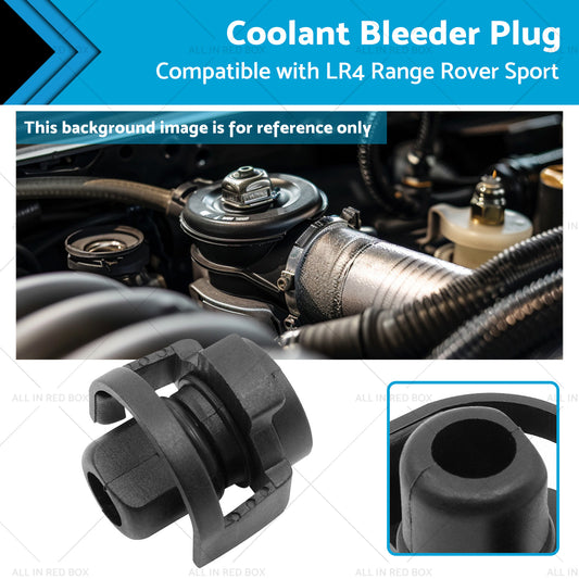 Coolant Bleeder Plug Suitable for Land Rover LR4 Range Rover Sport 3.0L 5.0L