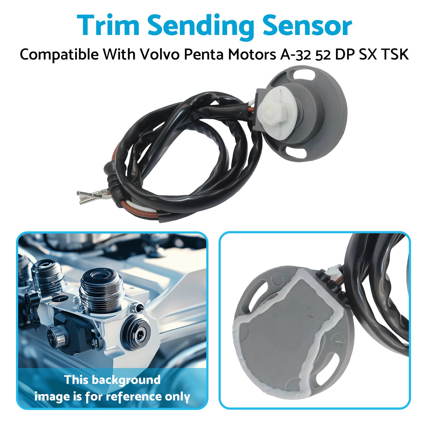 {{ Trim Sensor/Sender Assembly Suitable For Volvo Penta Motors DP-S1 DPS-C SX-CLT }} - Buy Car Parts Online at {{ Kaka Auto Parts }}.