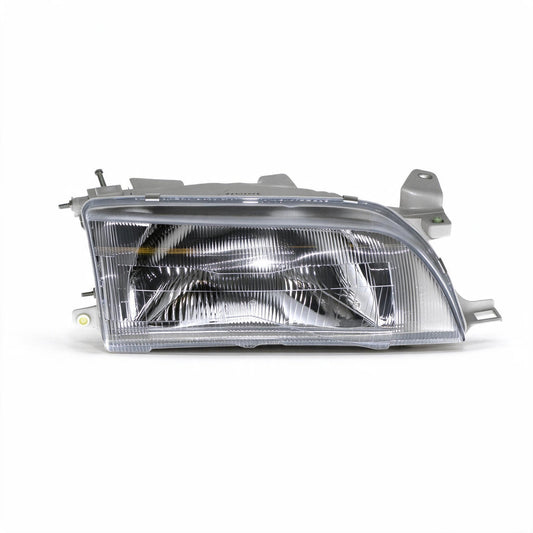 Plastic Lens Head Lamp Passenger Side Suitable for Toyota Corolla AE102 - ZT2