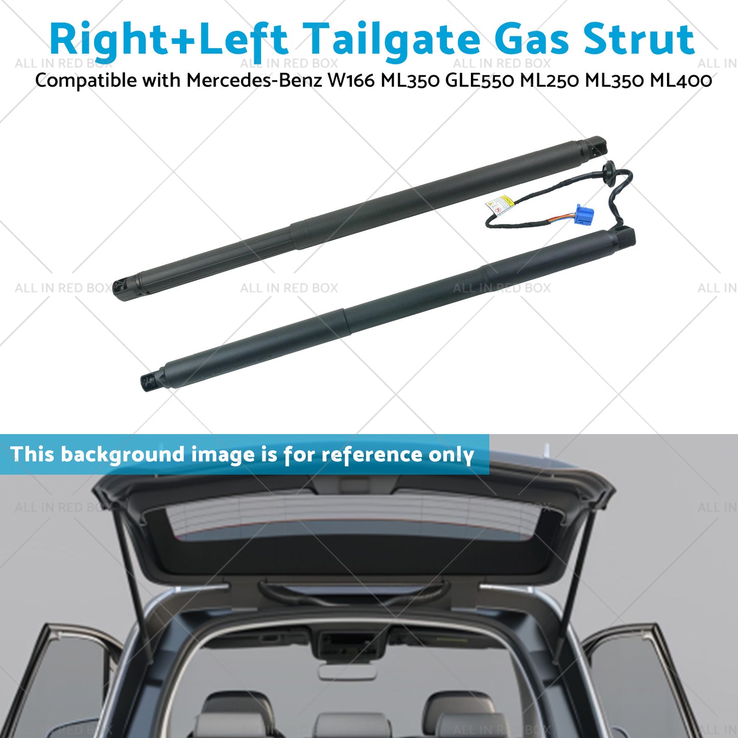 Rear Right  Left Tailgate Gas Strut Suitable for Mercedes Benz W166 ML350