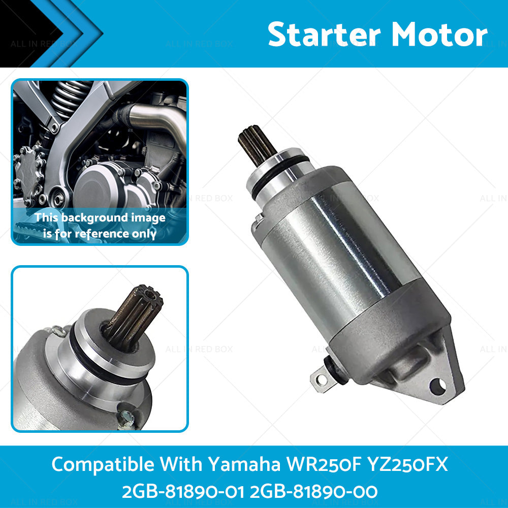 Starter Motor Suitable For Yamaha WR250F YZ250FX 2015-2019 2GB-81890-00