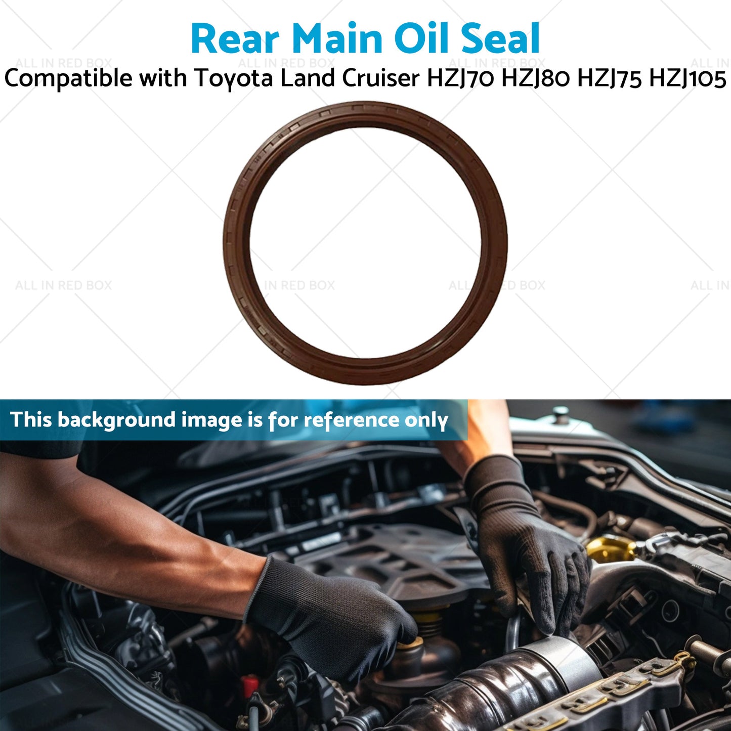 Rear Main Oil Seal Suitable for Toyota Land Cruiser HZJ105 HZJ70 HZJ80 HZJ75