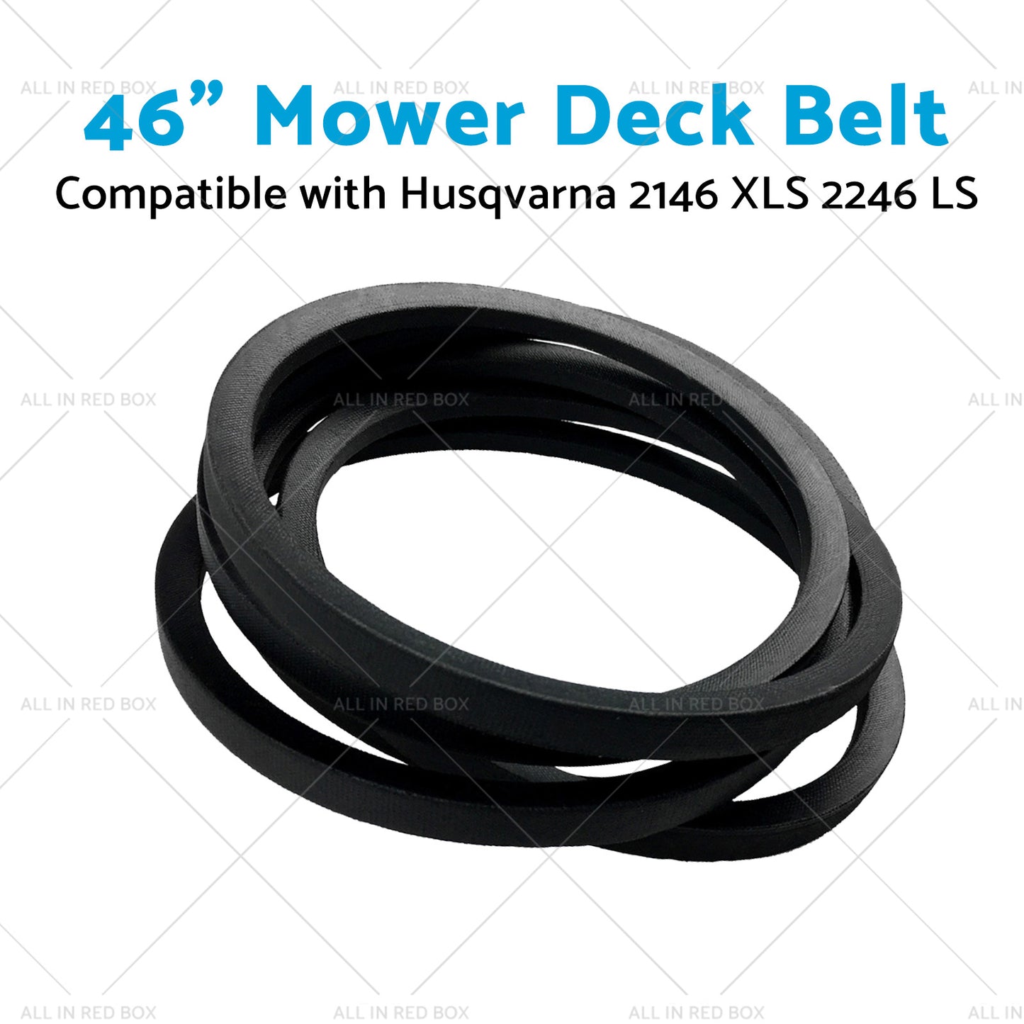 46 inch  Mower Deck Belt Suitable for Husqvarna 532405143 21546607 405143 Deck Belt