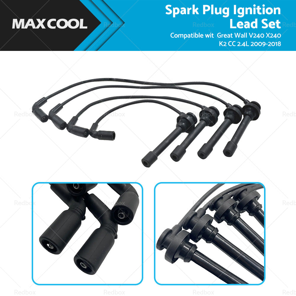 Spark Plug Ignition Lead Set Suitable For Great Wall V240 X240 K2 CC 2. 4L 09-18