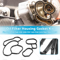 Oil Filter Housing Gasket Kit Fit For BMW E46 318i 318 E87 120i E90 320i N42 N46