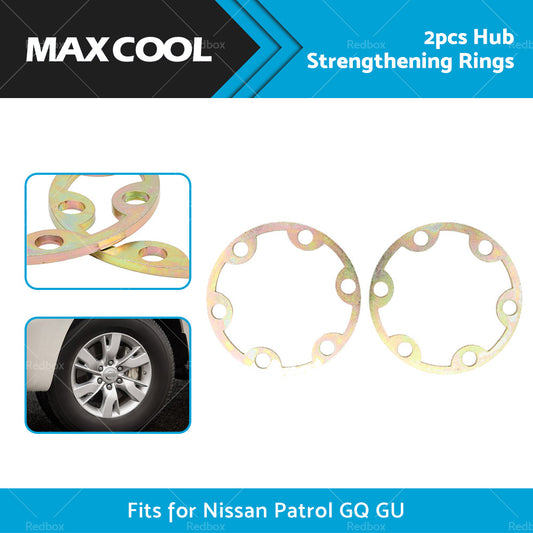 Manual freewheeling hub strengthening reinforcing rings for Nissan GU GQ Patrol