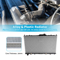 Premium Radiator fits MITSUBISHI 380 DB 3. 8L V6 2005-2008 AUTO MANUAL