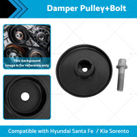 Harmonic Balancer Damper Pulley Suitable for Kia Sorento Hyundai Santa 2. 2L