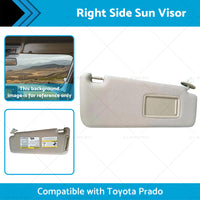 74310-35A91-E1 Right Side Sun Visor Suitable for Toyota Prado 10-23