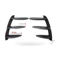 Rear Bumper Vent Trim Gloss Black Suitable for Mercedes W176 A200 A250 A45 - ZT3