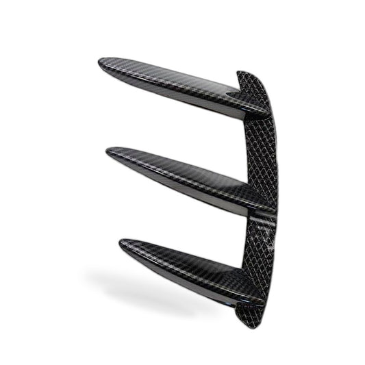Rear Bumper Vent Trim Suitable for Mercedes W176 A200 A250 A45 Fiber Texture