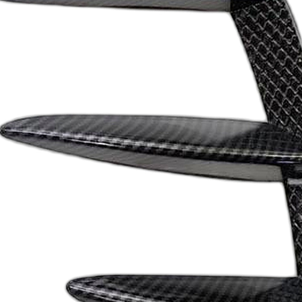Rear Bumper Vent Trim Suitable for Mercedes W176 A200 A250 A45 Fiber Texture - XQ1