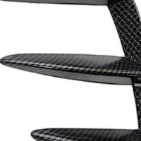 Rear Bumper Vent Trim Suitable for Mercedes W176 A200 A250 A45 Fiber Texture - XQ1