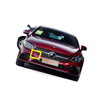 Front Bumper Tow Hook Cover Suitable for 19-21 Mercedes W205 C250 C300 C350 - BD1
