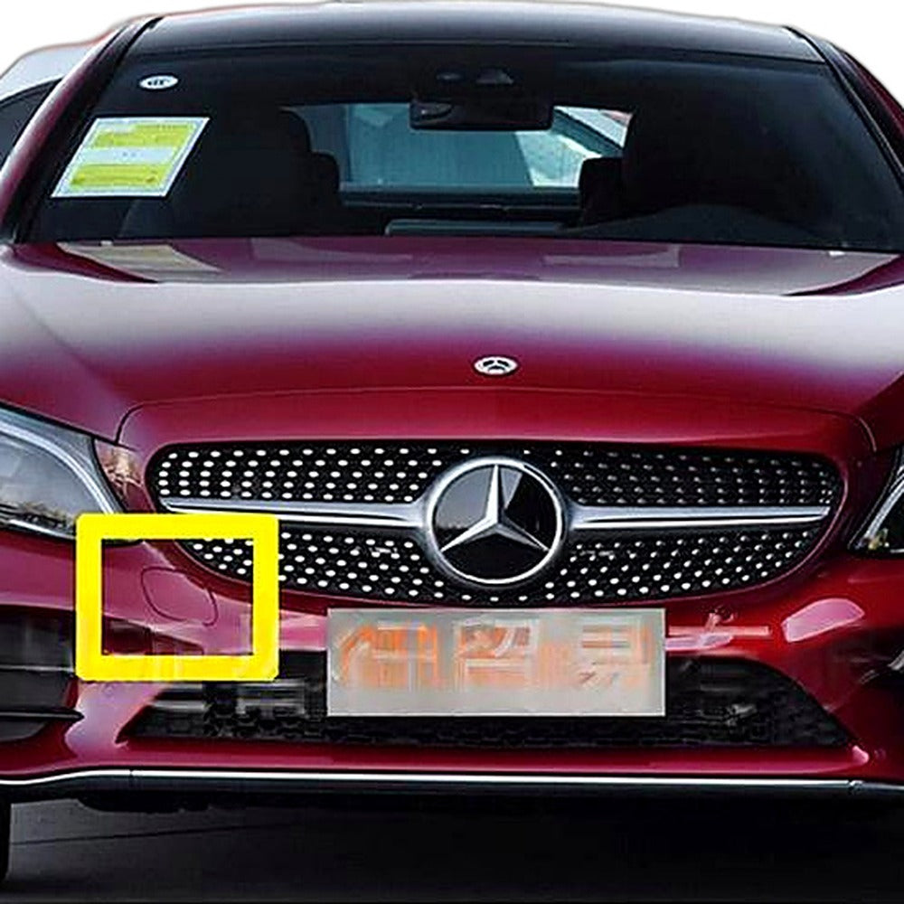 Front Bumper Tow Hook Cover Suitable for 19-21 Mercedes W205 C250 C300 C350 - XQ1