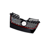 Front Grille Suitable for VW Golf 5 GTI Jetta GLI 06-09 Modified Red Chrome - BD3